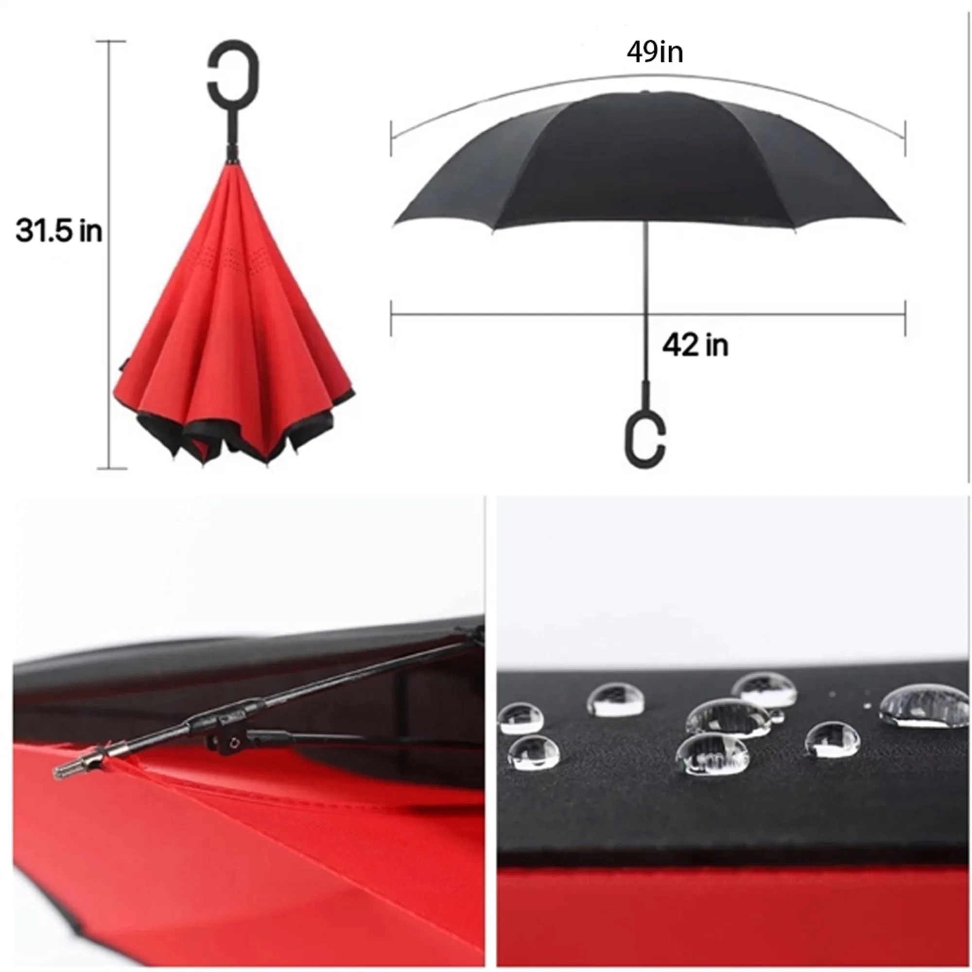 Inverted Reverse Upside Down Umbrella 1