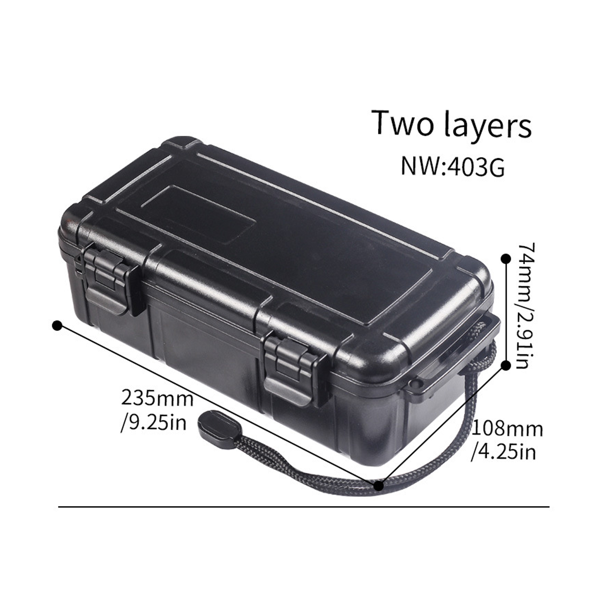 15pcs Portable Waterproof Humidor 3