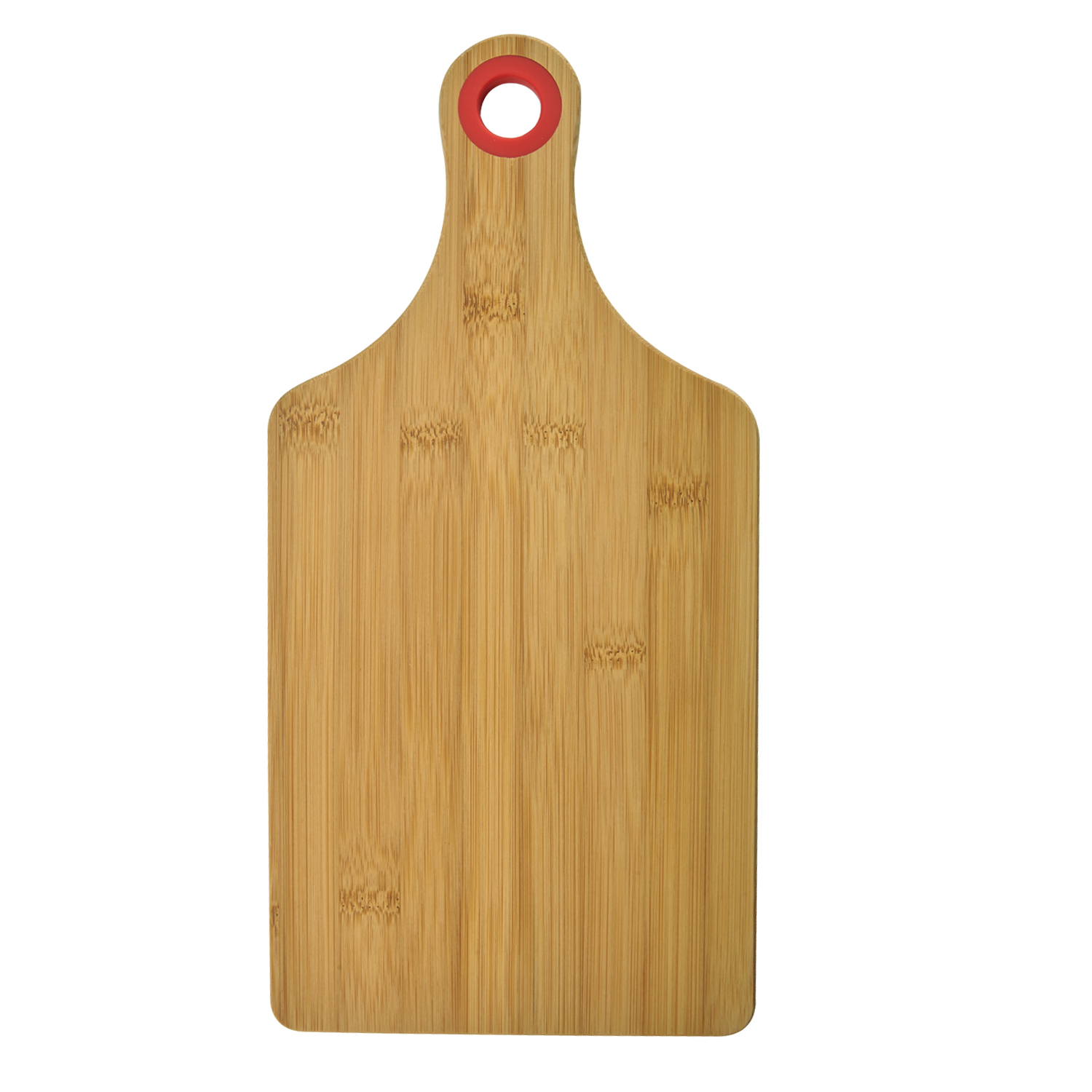 Bamboo Cheese Board w/Silicone Ring 9