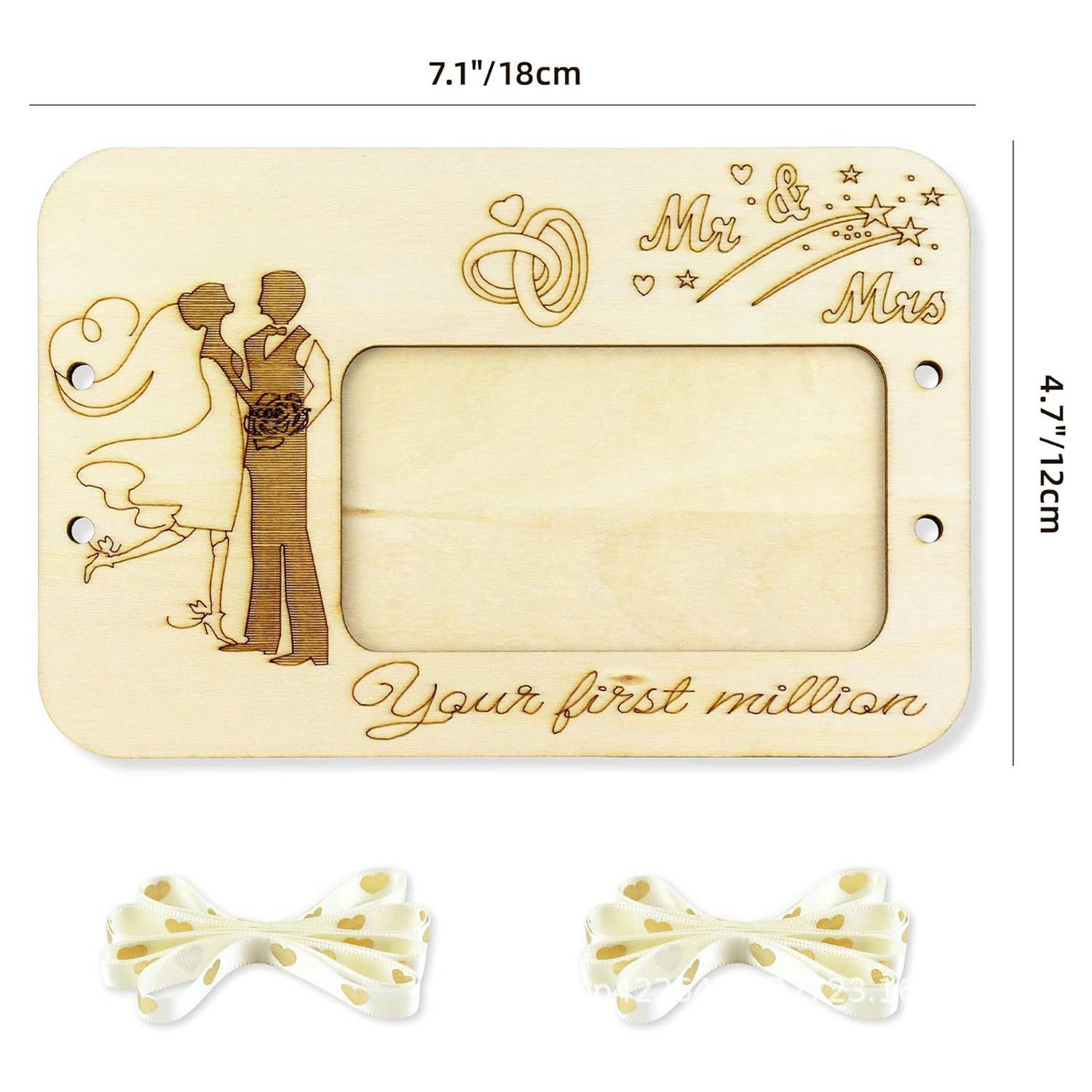 Wooden Wallet Cash Gift 5