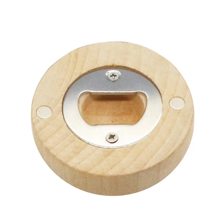Wooden Bottle Opener With Fridge Magnet 9