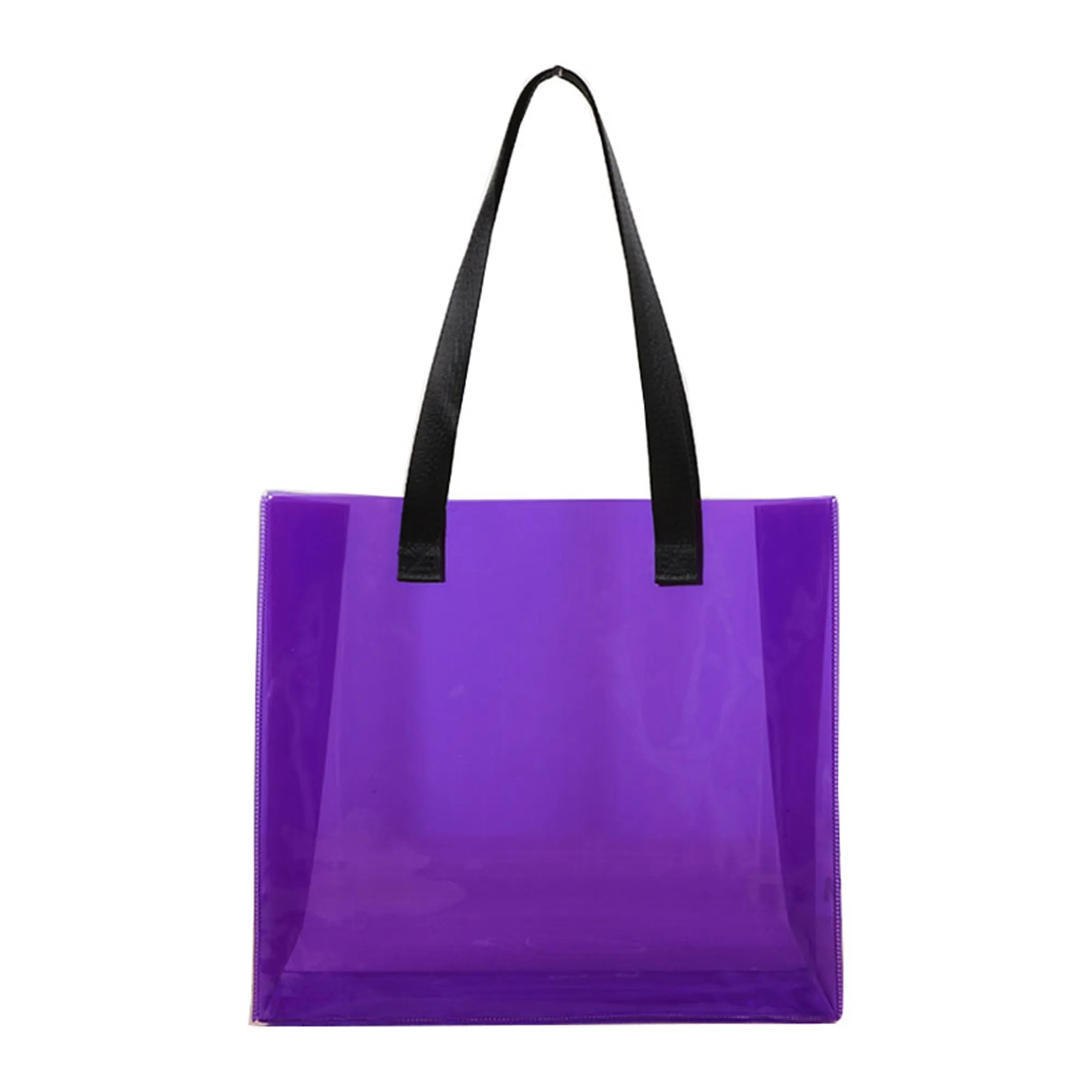 PVC Transparent Plastic Tote Bag 3