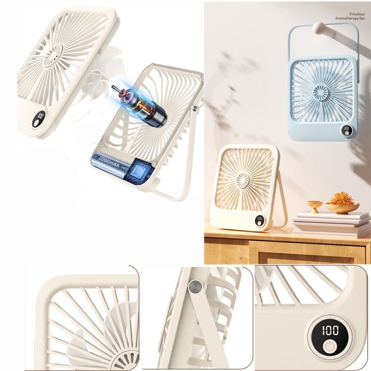 180 Foldable Portable Personal Desk Fan 2