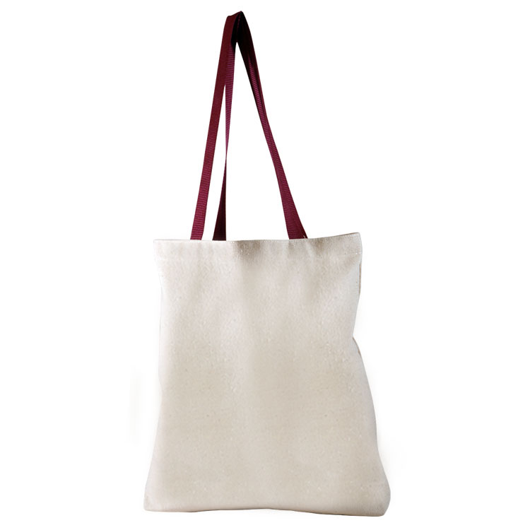 Bottom Gusset Cotton Tote, with Poly Handles 3