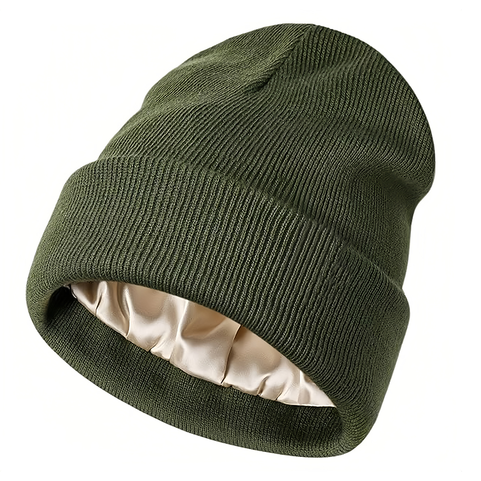 Winter Knit Cap With Smooth Lining 4