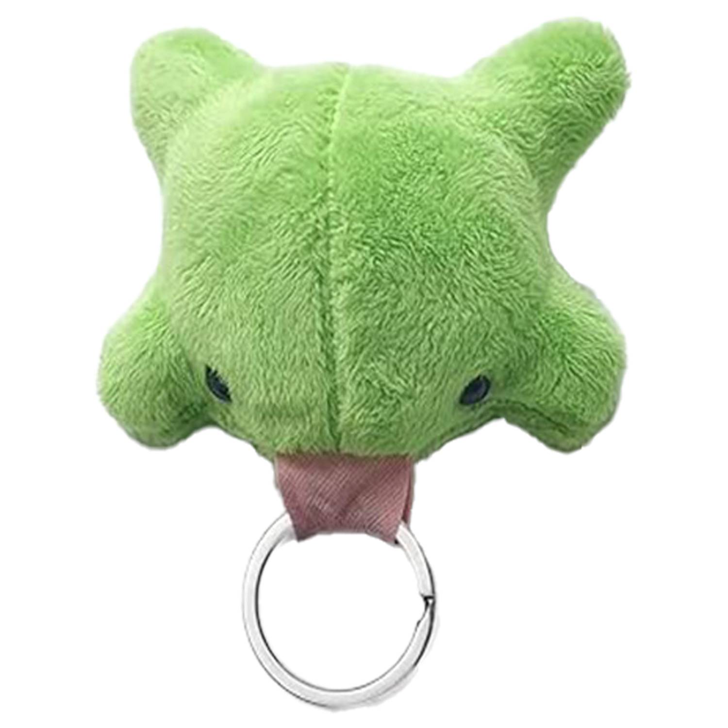 Cute Cartoon Frog Plush Toy Keychain Bag Charm Pendant 2