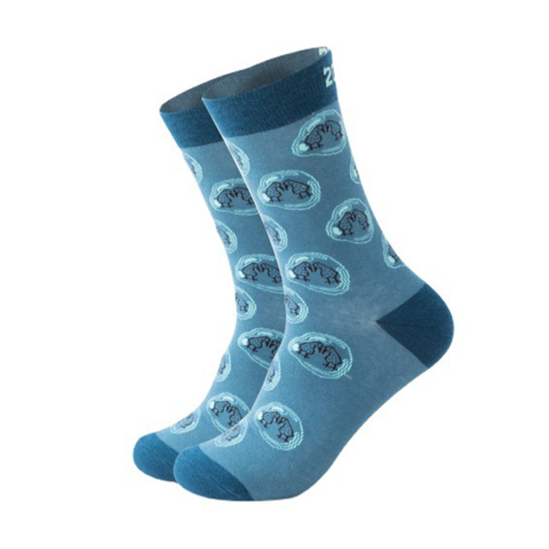 Custom Knit Jacquard Socks 2