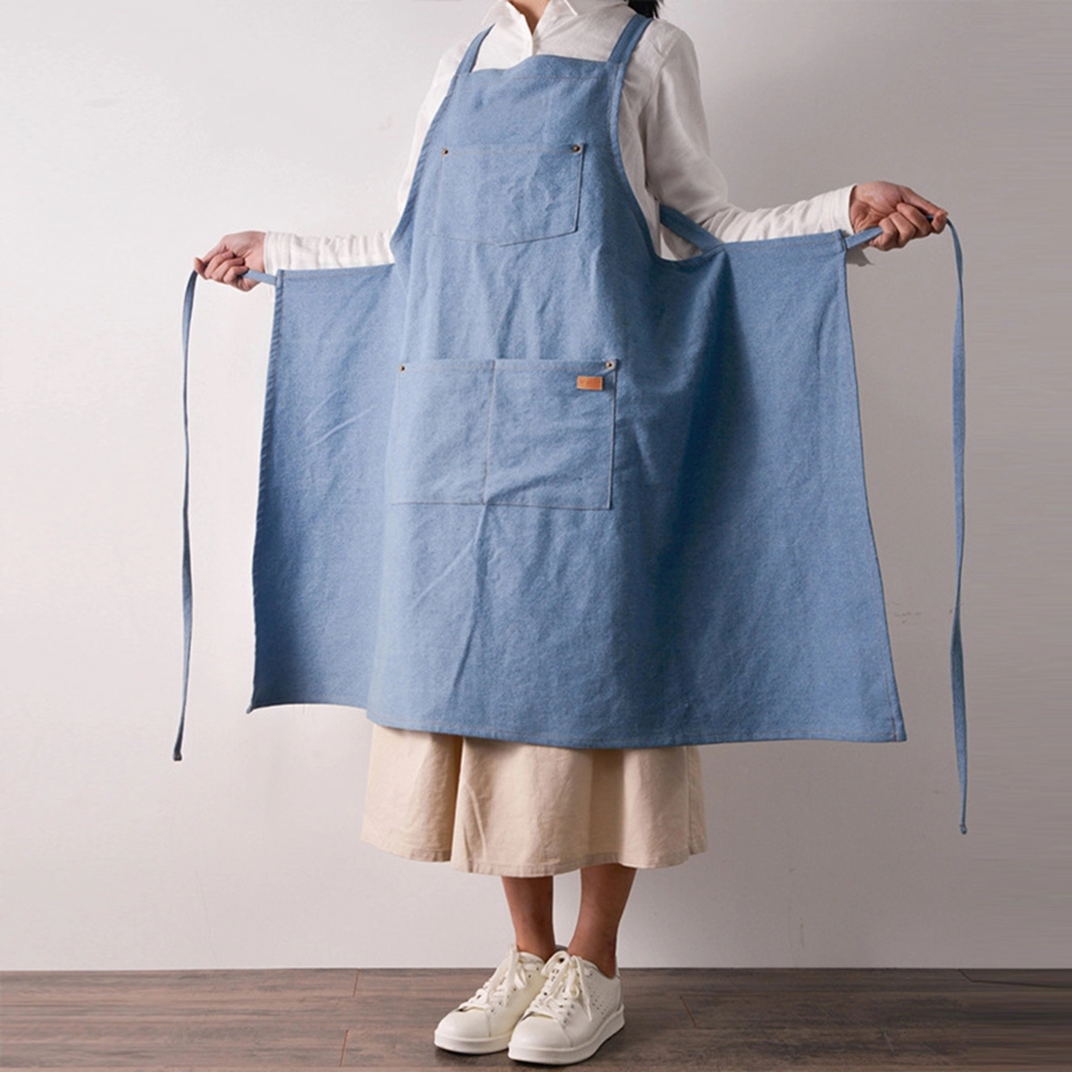 Cotton Denim Apron For Adults 3