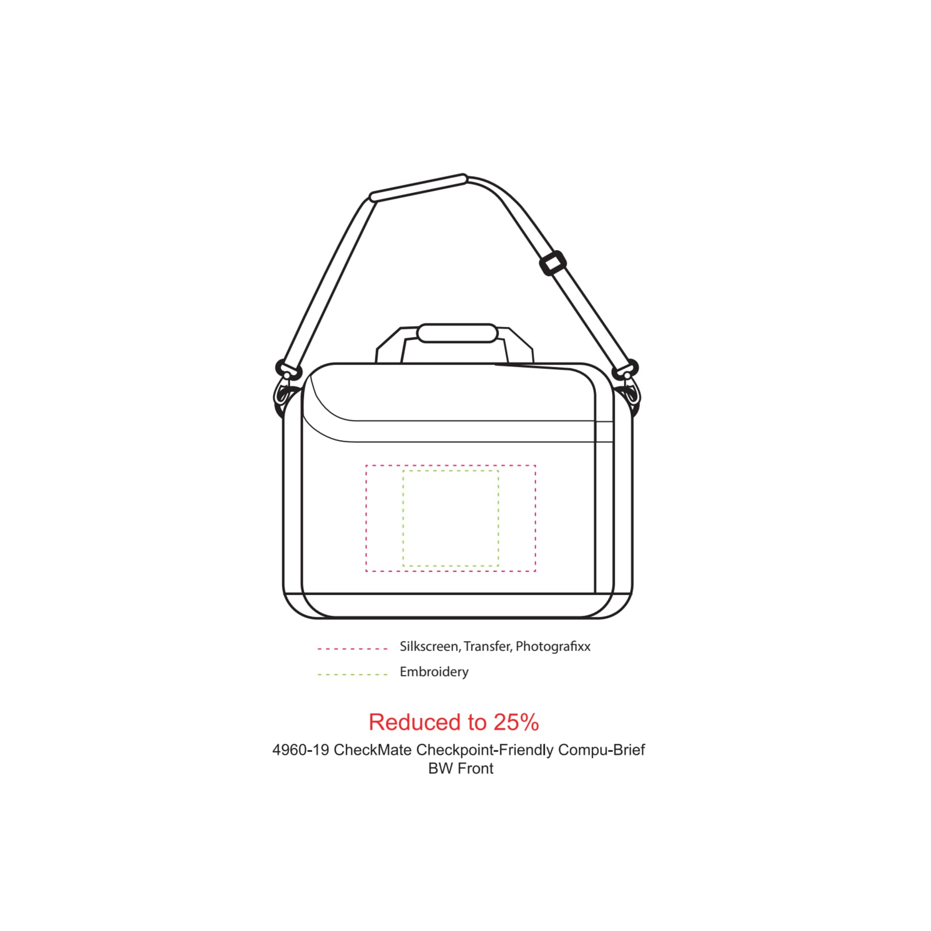 CheckMate® TSA 15" Computer Briefcase 35
