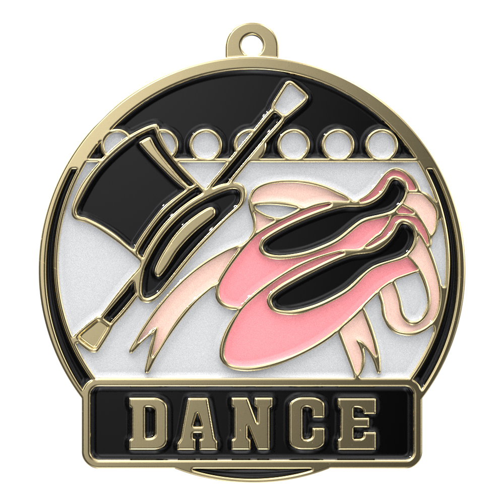 Dance High Tech Medallion (2")
