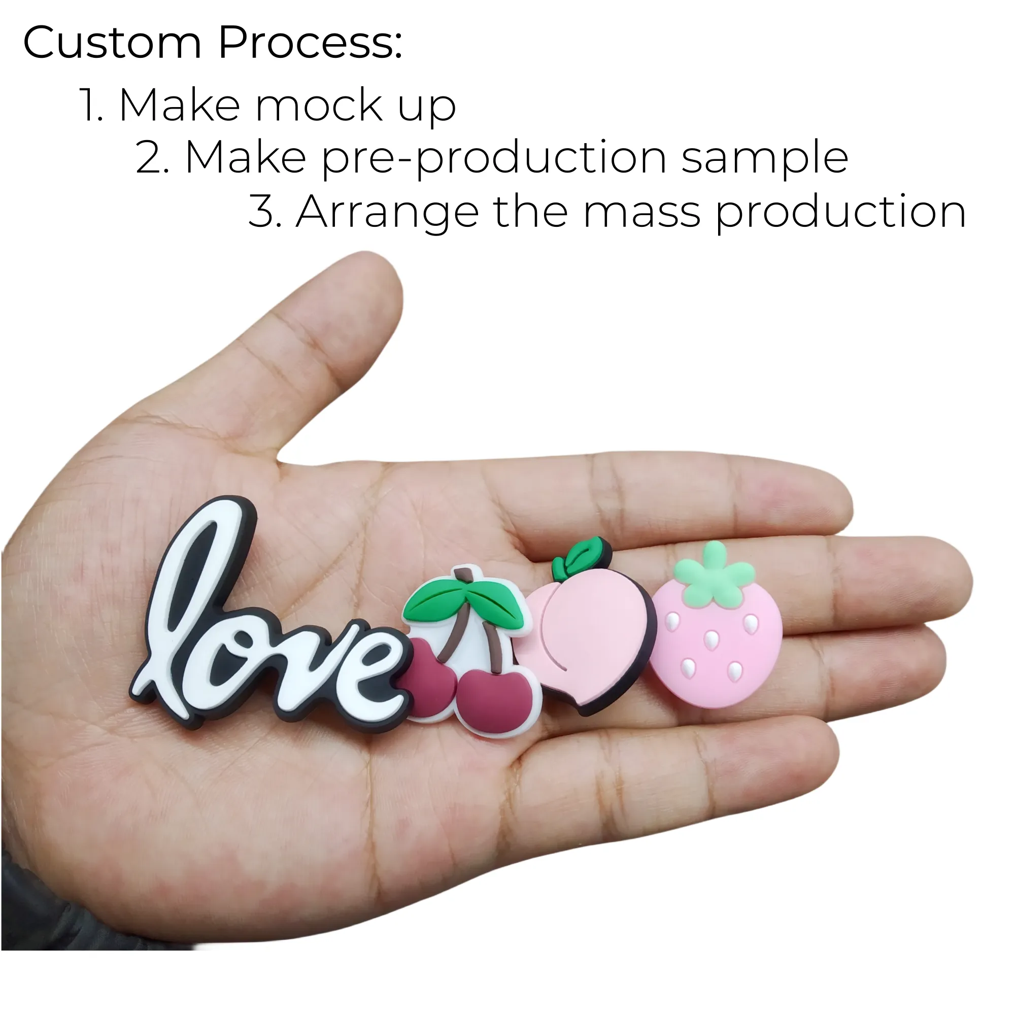 Professional Custom PVC shoe charms-MOQ is 100pcs/Full Color 3