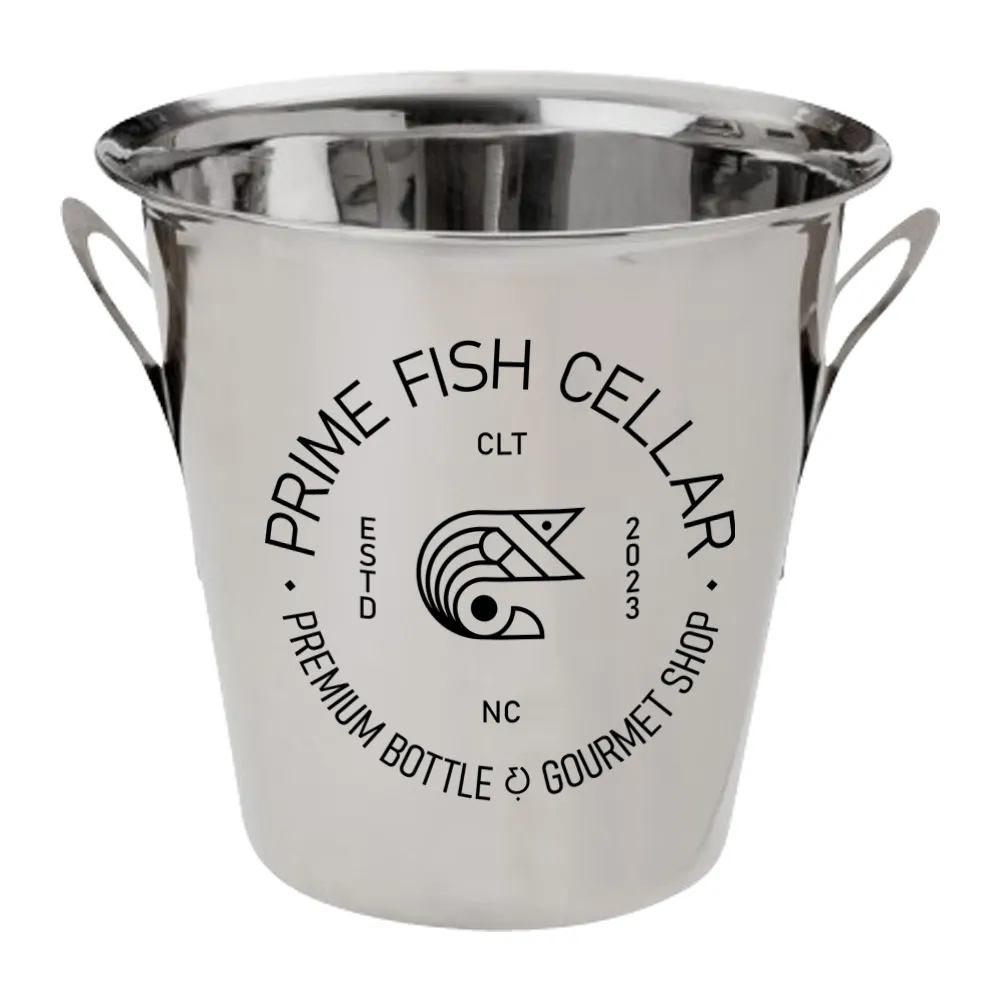 Medium Metal Tulip Ice Bucket 4