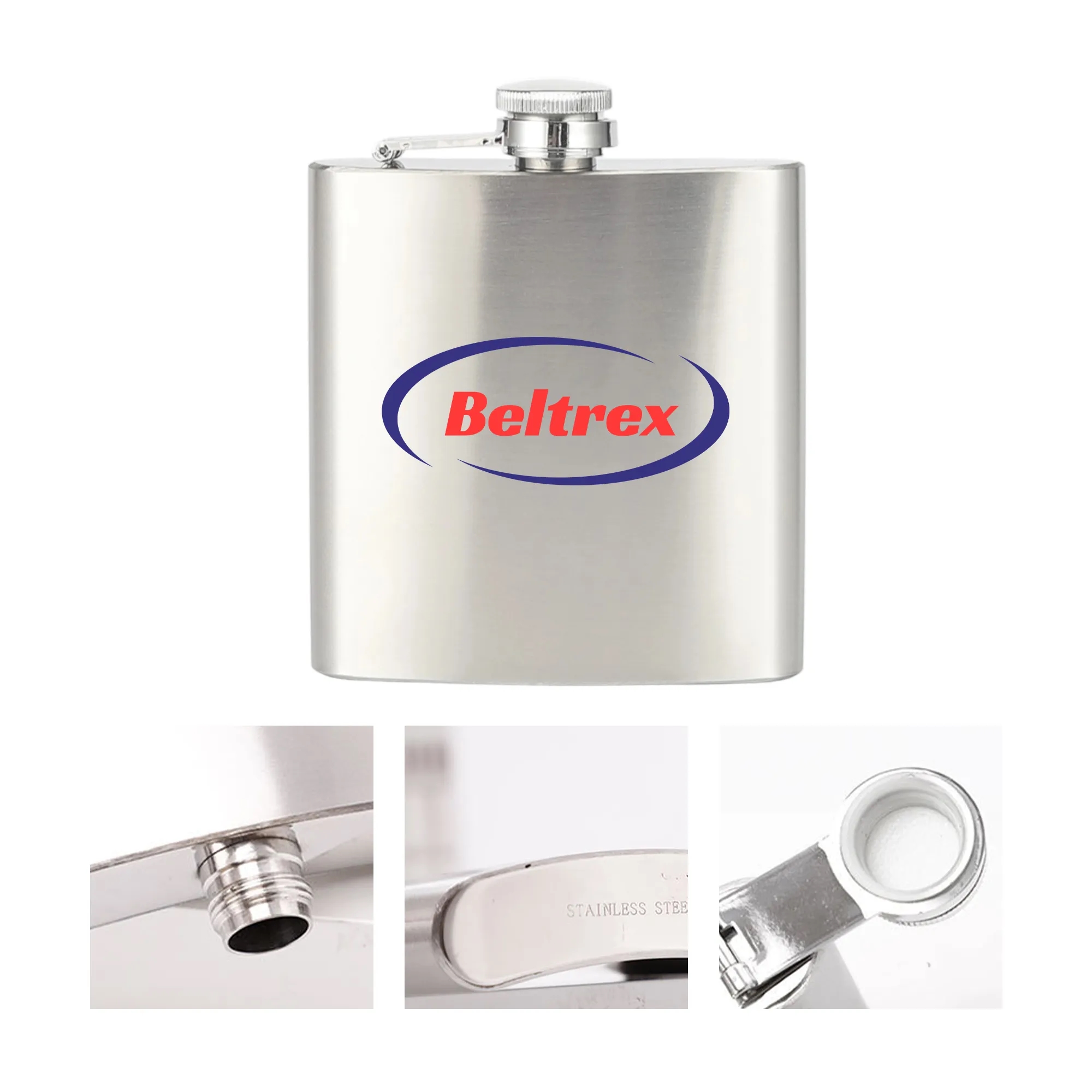 10 Oz Stainless Steel Flask for Liquor Perfect for Men 3