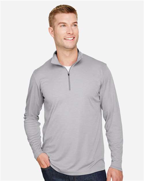 Men's Zone Sonic Heather Performance Quarter-Zip Pullover - TT31H 16
