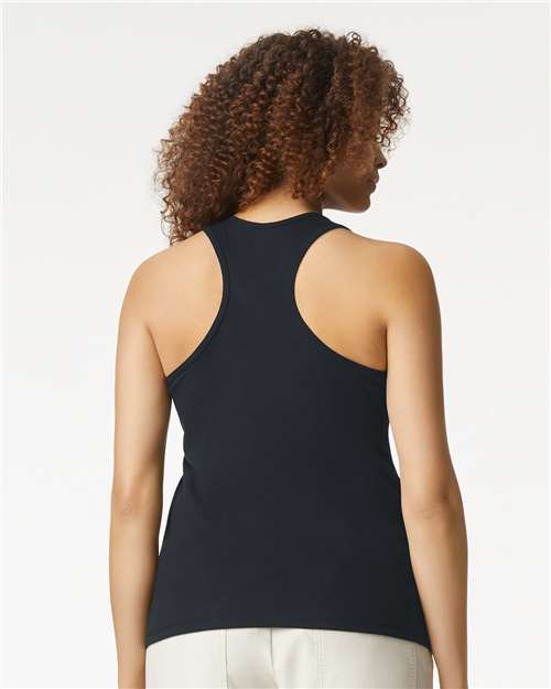 Women's Softstyle® CVC Racerback Tank Top - 64220LCVC 4