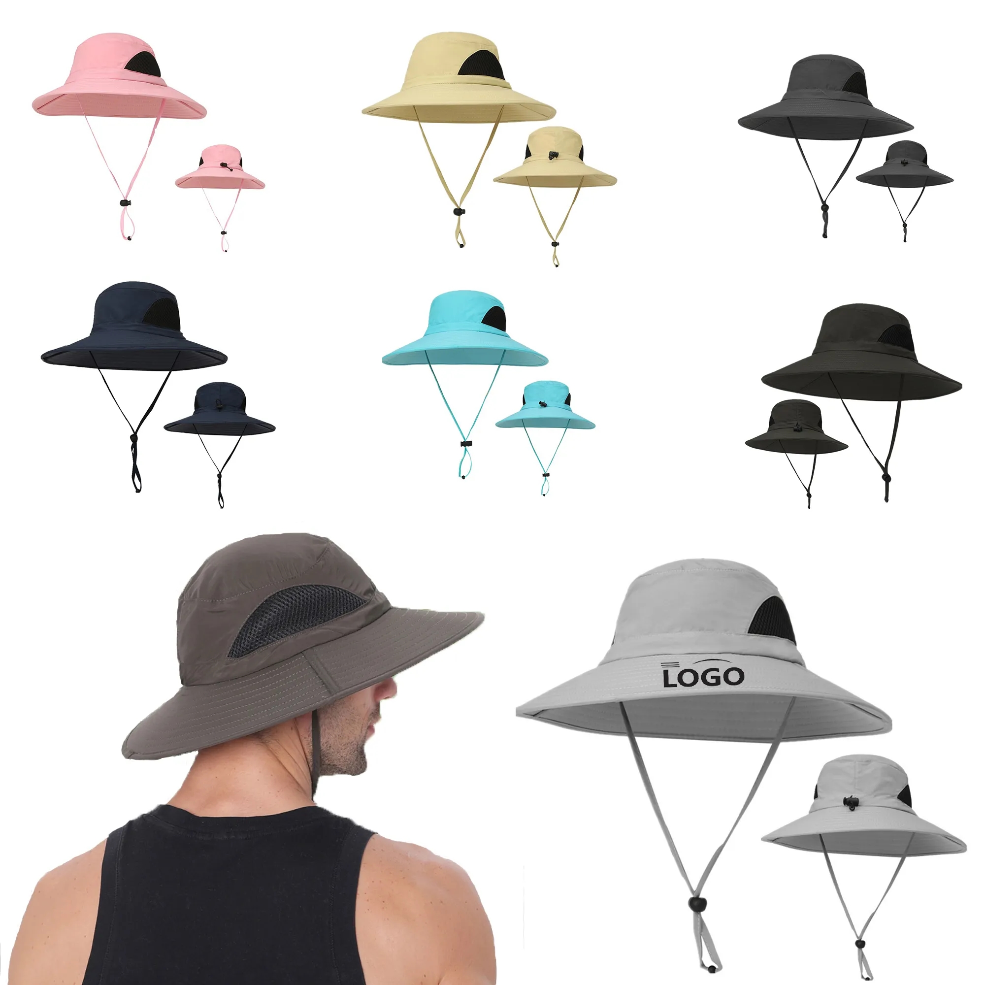 Adjustable Summer Sun Shade Hat