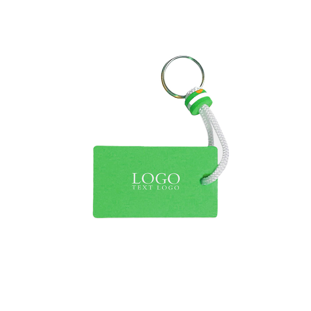 Rectangle EVA Floating Keychains 3