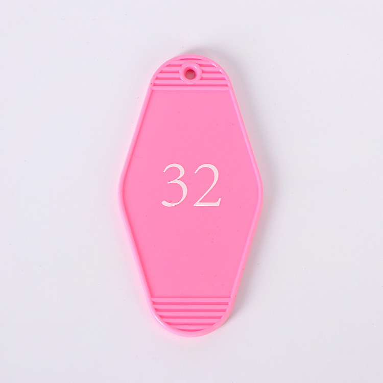Motel Key Tag W/ Keyring 35