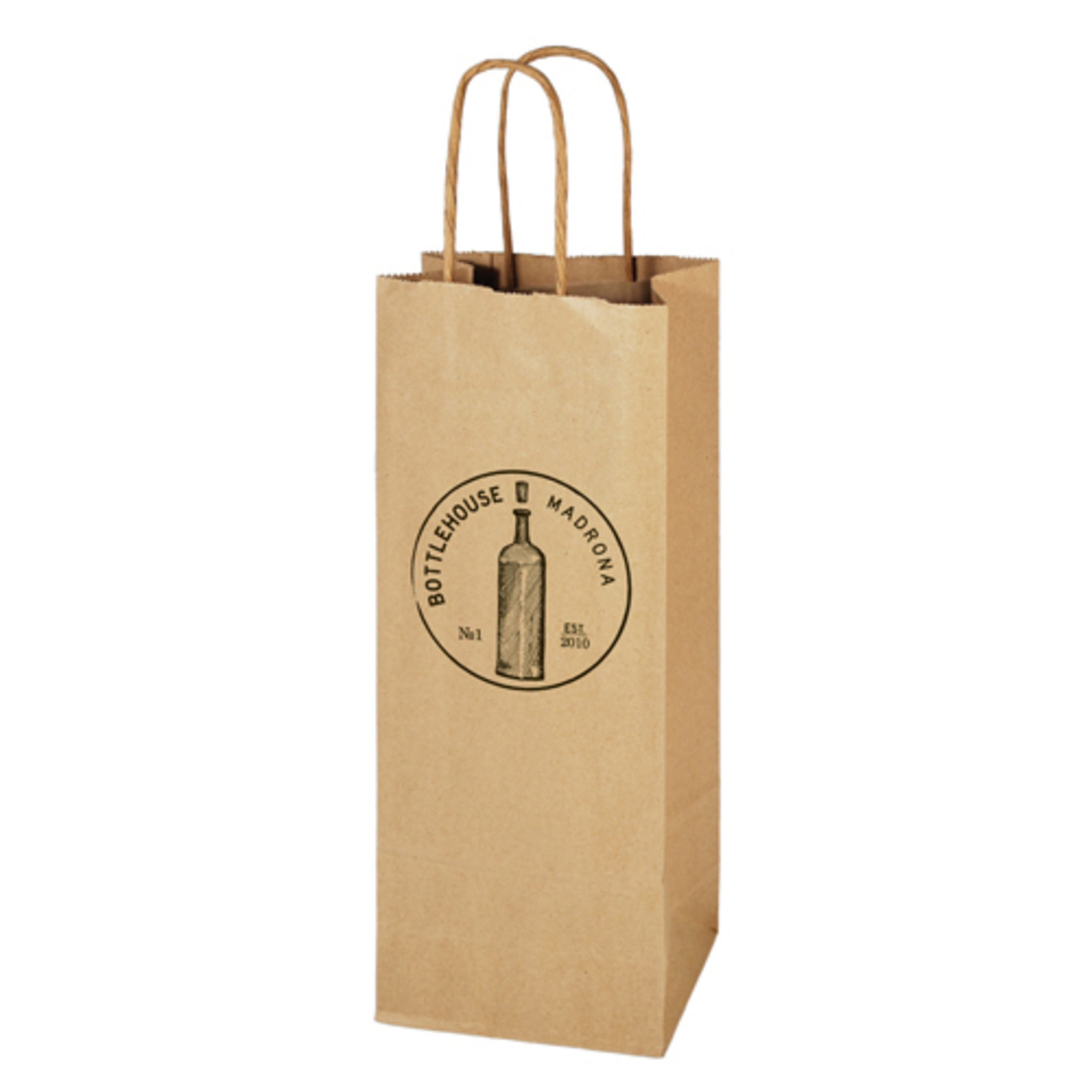1-Bottle Kraft Bag 2
