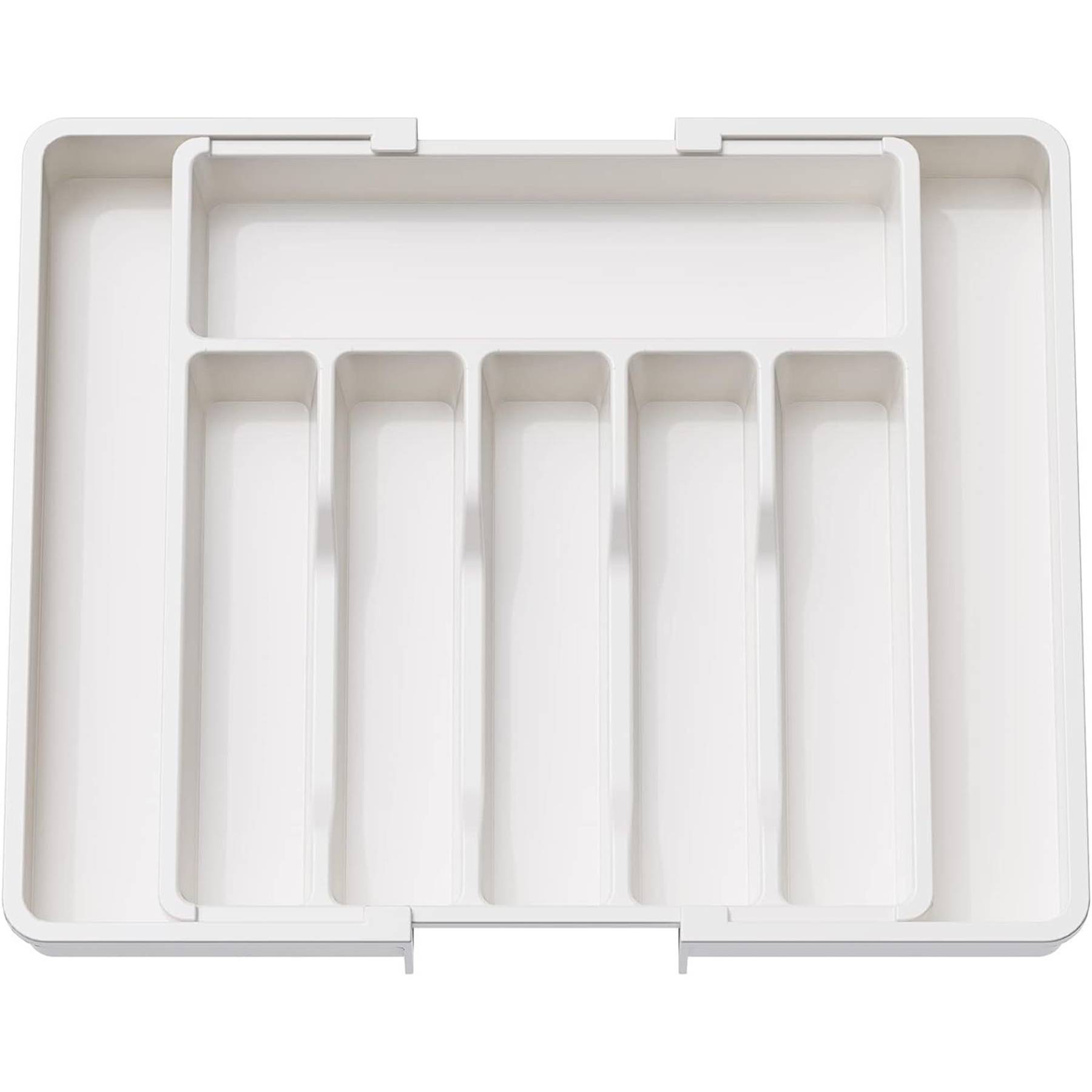 Plastic Expandable Utensil Tray 3