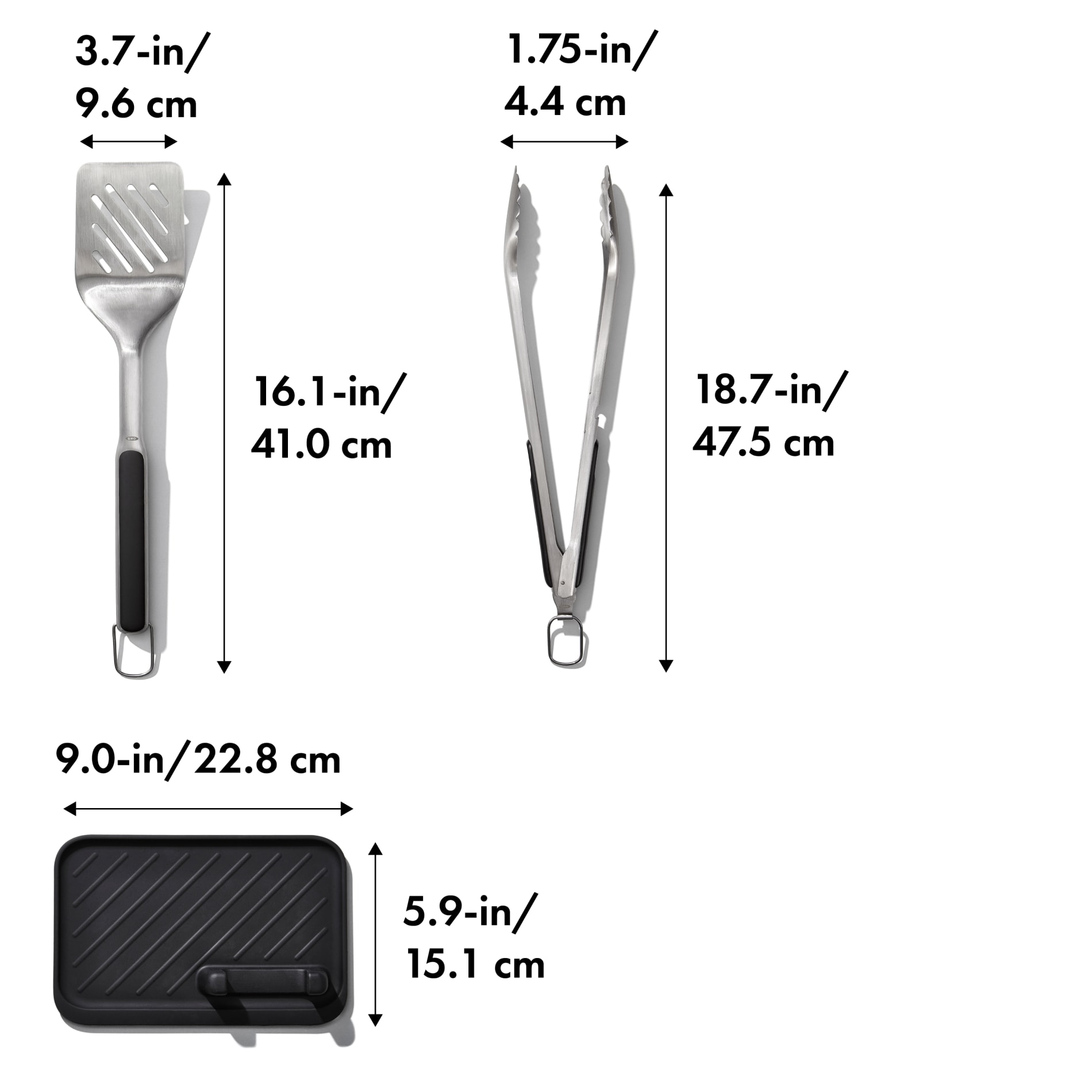 OXO 3-piece Grilling Set 115