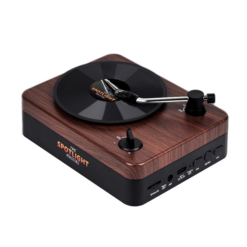 Turntable Wireless Speaker with Custom Record Envelope 1