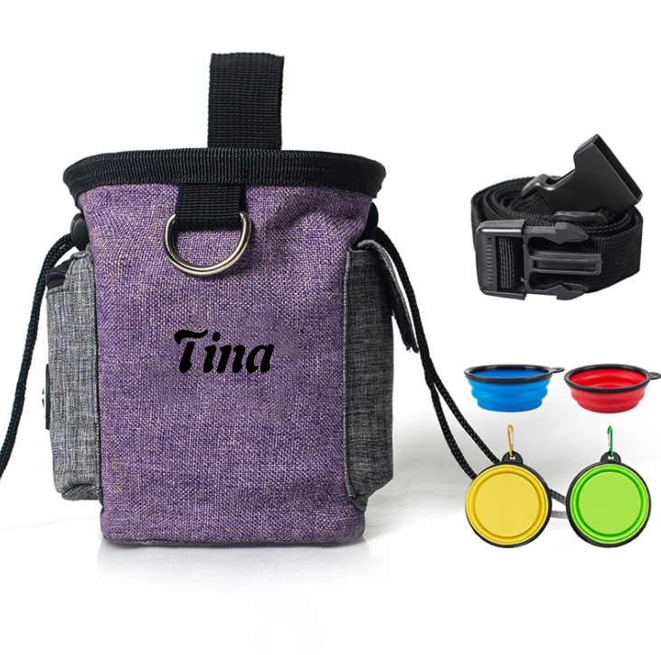 Dog Treat Pouch Pet Training Kit Bag 6