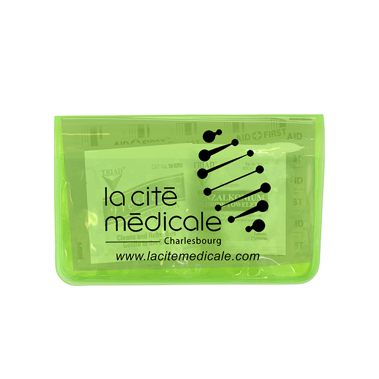 "Heal-on-the-Go L" 10 Piece Economy Healthy Living Pack in Colorful Vinyl Pouch 26