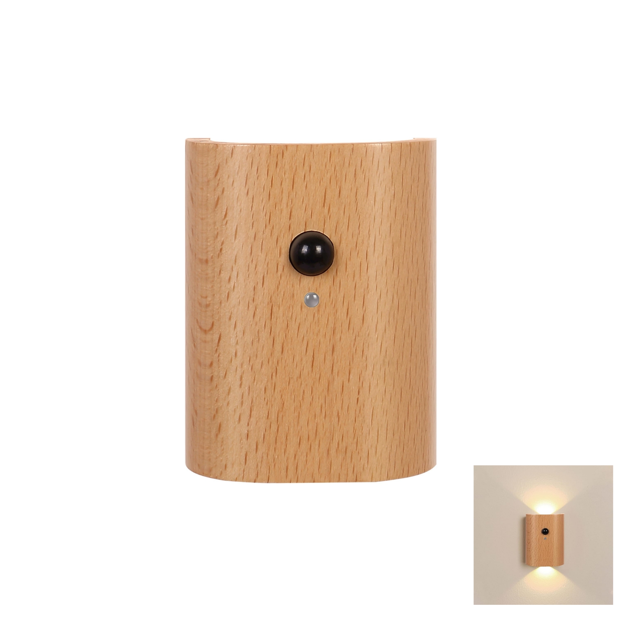 Wooden LED Step Light 3