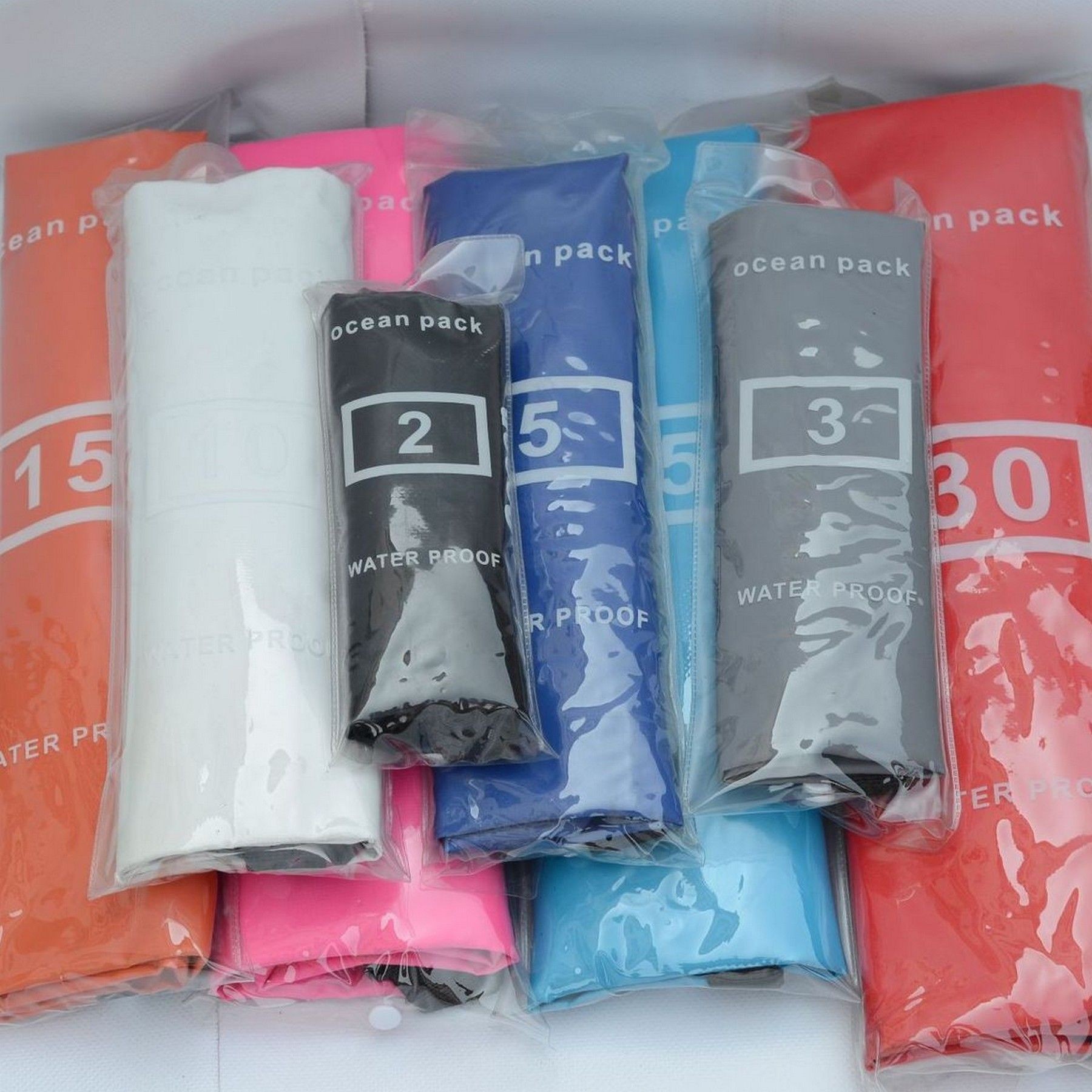 10L Waterproof Dry Bag Foldable Floating Dry Sack 14
