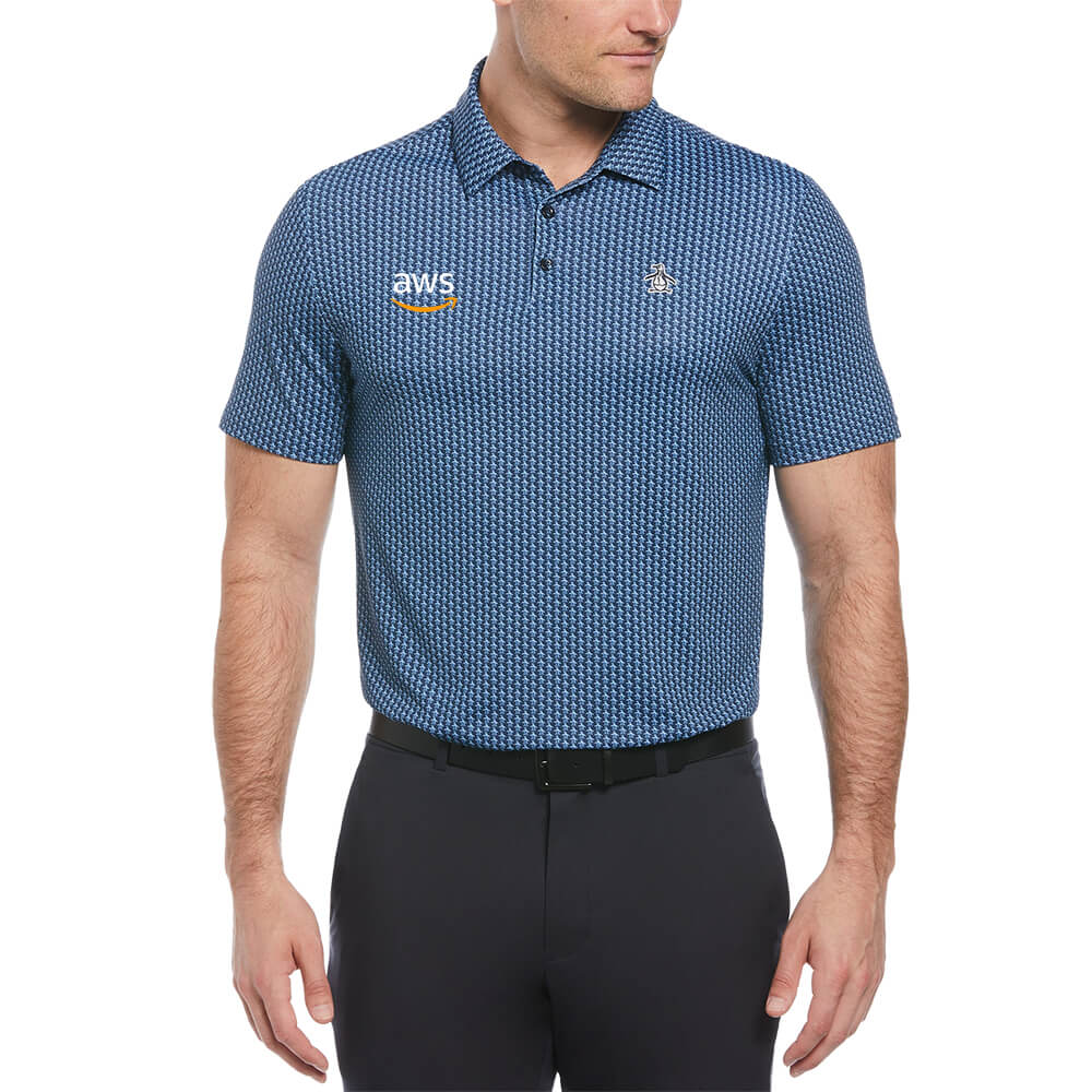 Penguin All-Over-Pete Printed Men's Polo 1