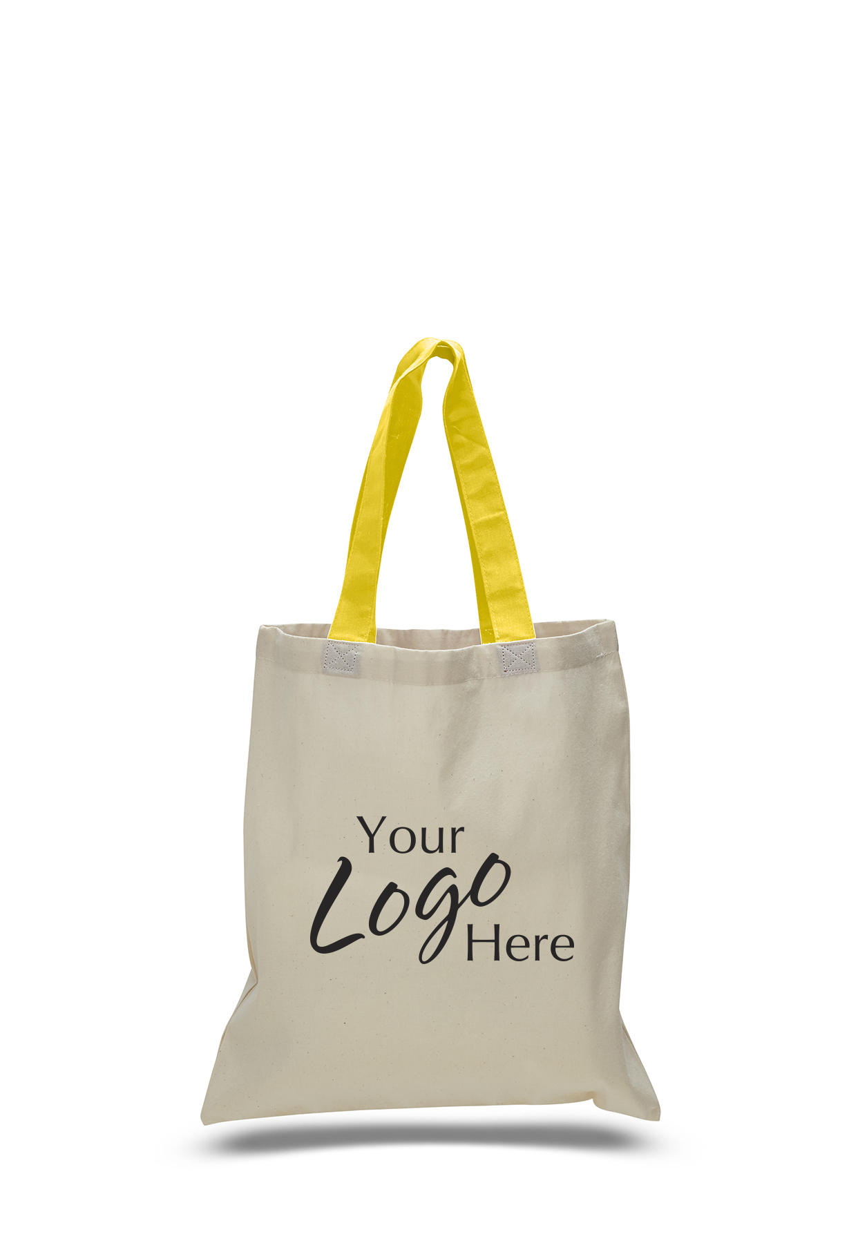 Economical Tote 15" W x 16" H Natural Bag, custom tote bag with logo imprint 31