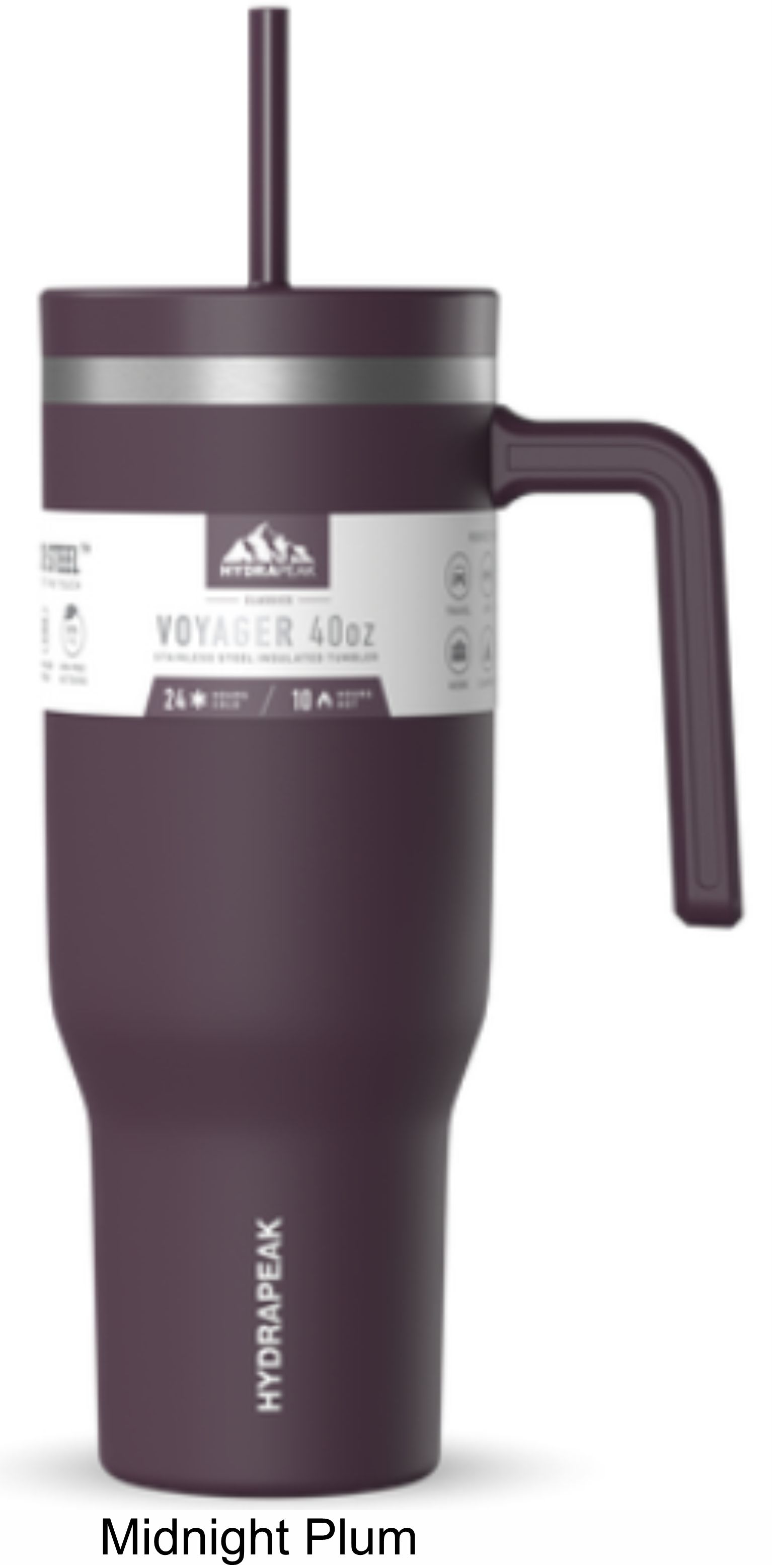 40 oz Hydrapeak Voyager Tumbler LIFETIME WARRANTY! 27