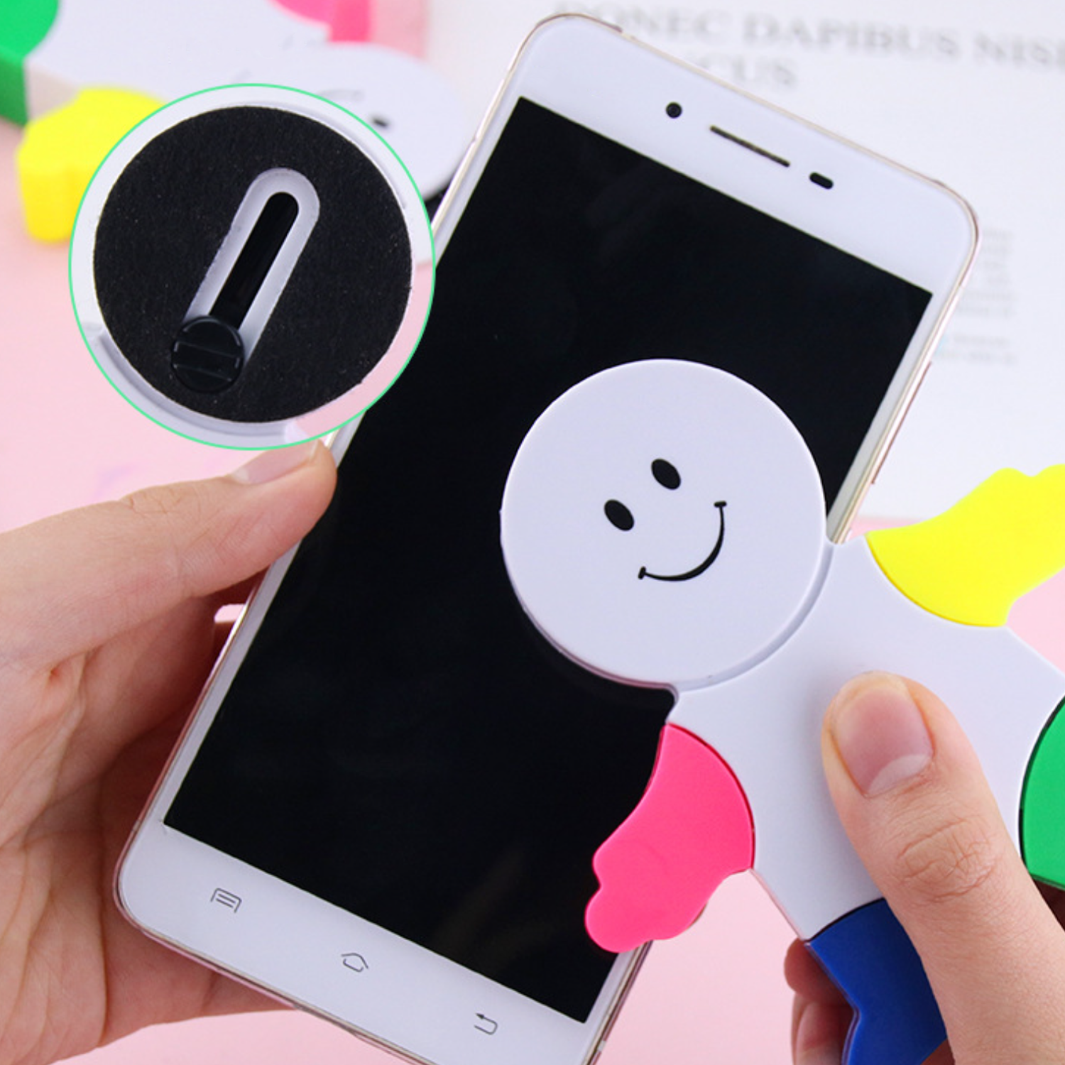 Creative robot cartoon highlighters 4