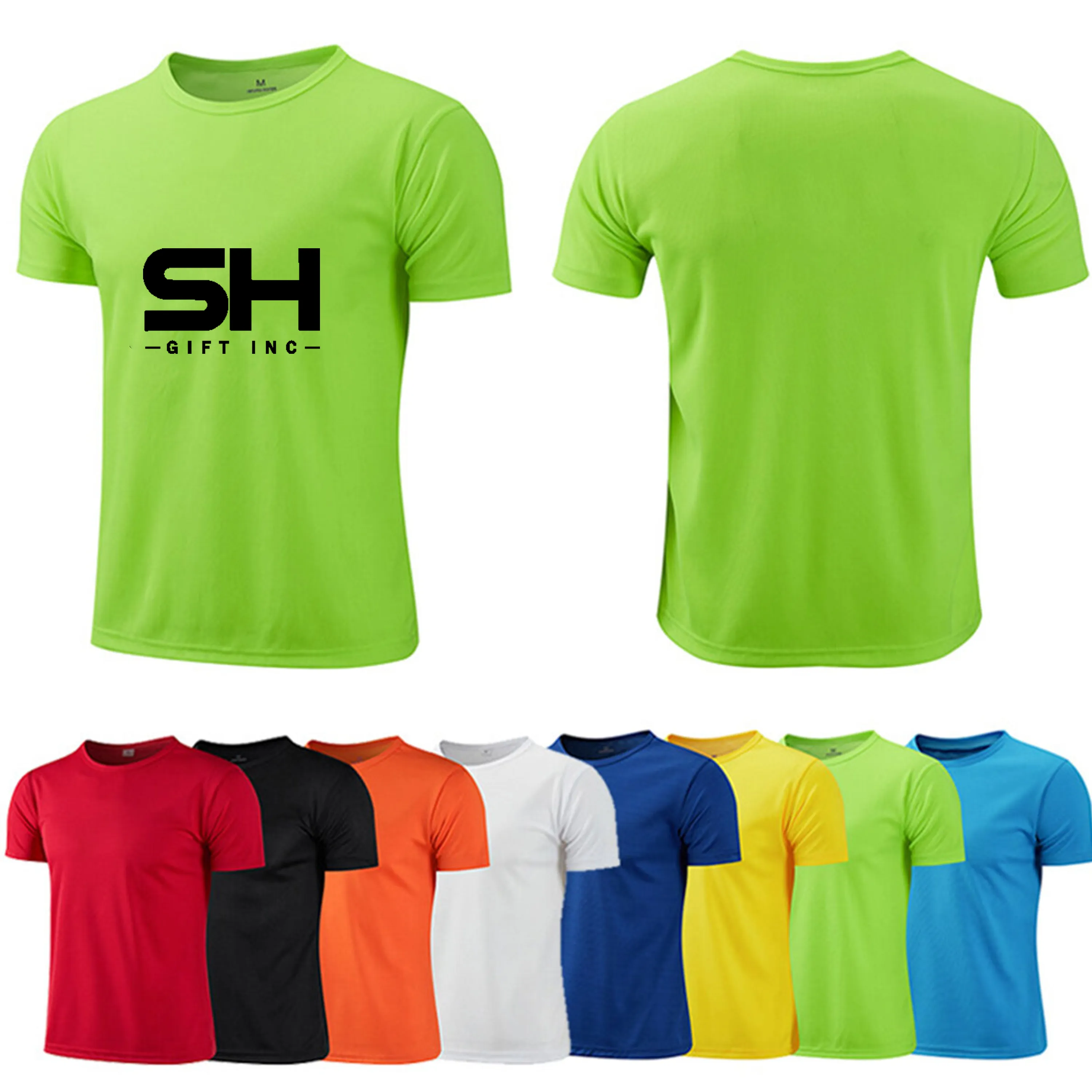 Custom Logo Printed Short Sleeve T Shirt 3