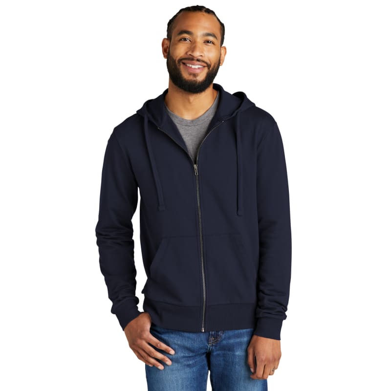AllMade Unisex Organic French Terry Full-Zip Hoodie 13