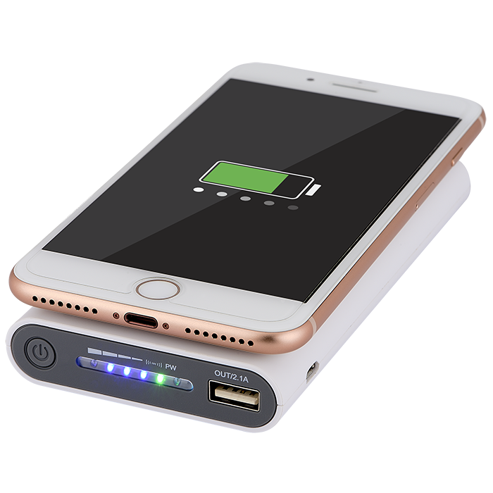 UL Certified Grip Wireless Charger & Power Bank 3