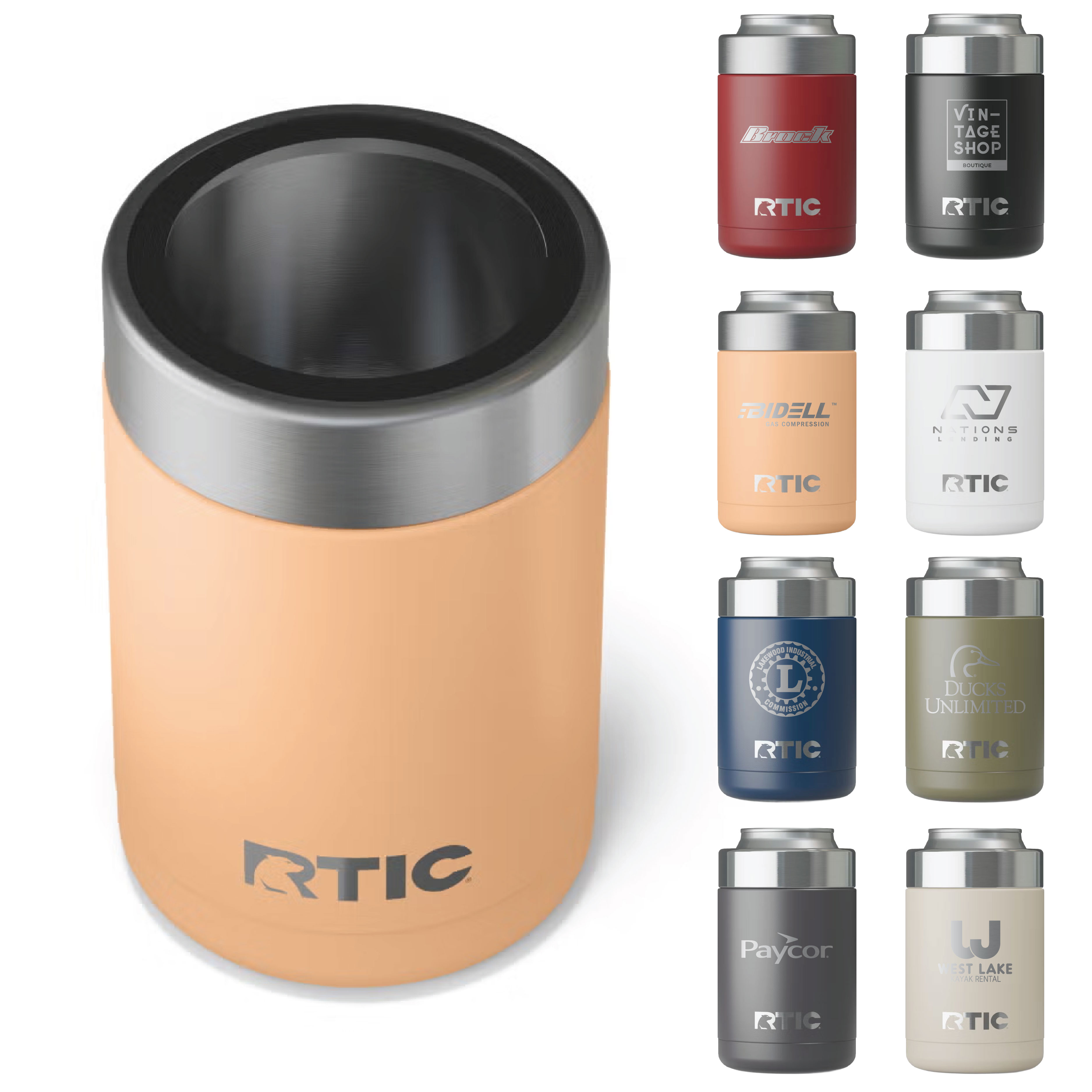 RTIC 12oz Stainless Steel Can Cooler