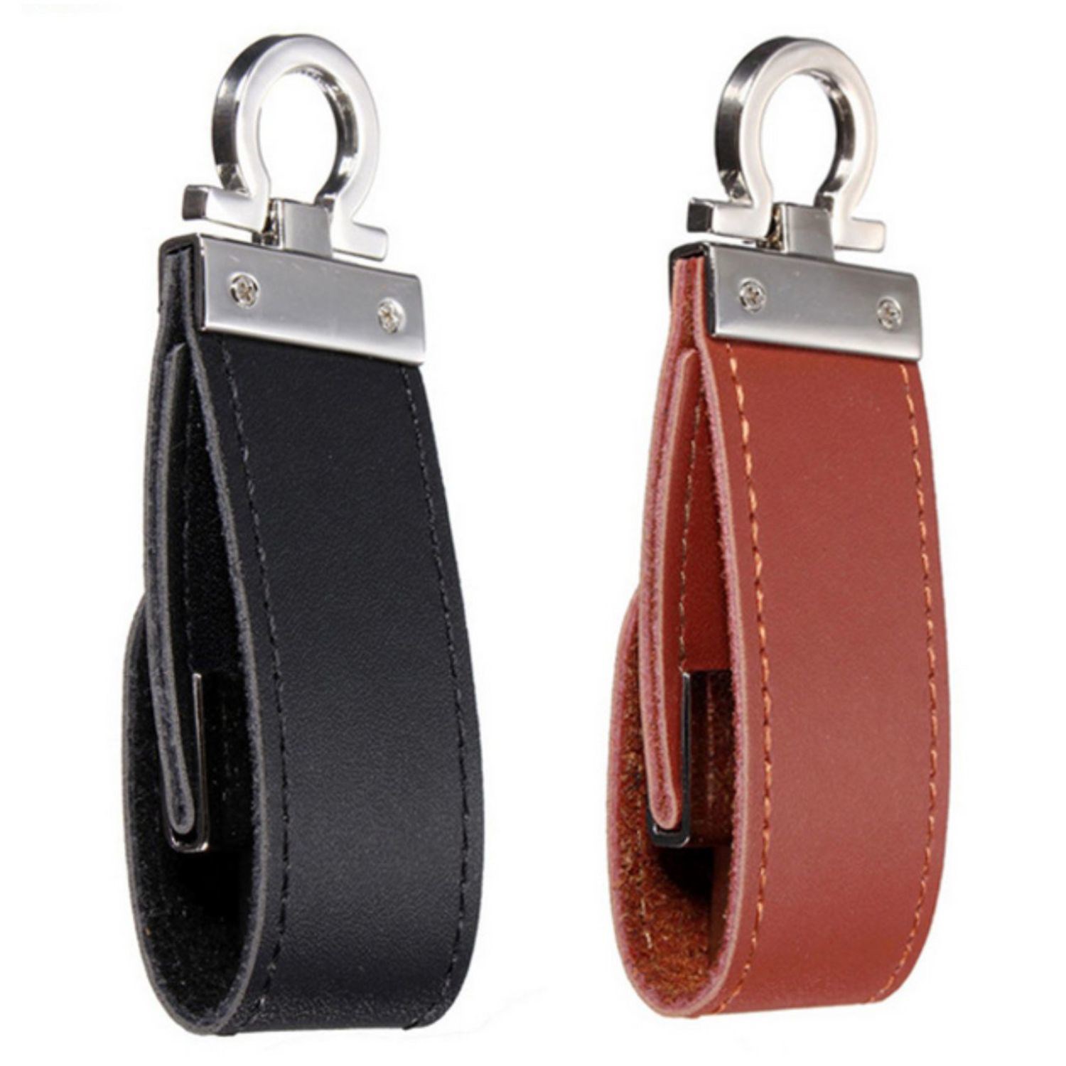 Jersey Leather USB with Keychain 3
