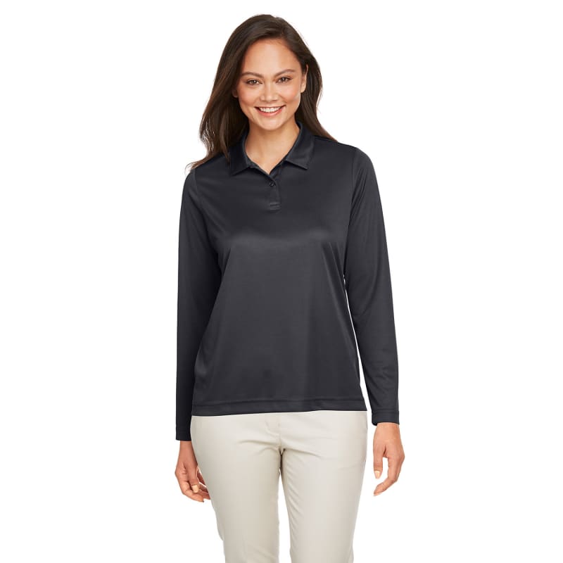 Team 365 Ladies' Zone Performance Long Sleeve Polo 13