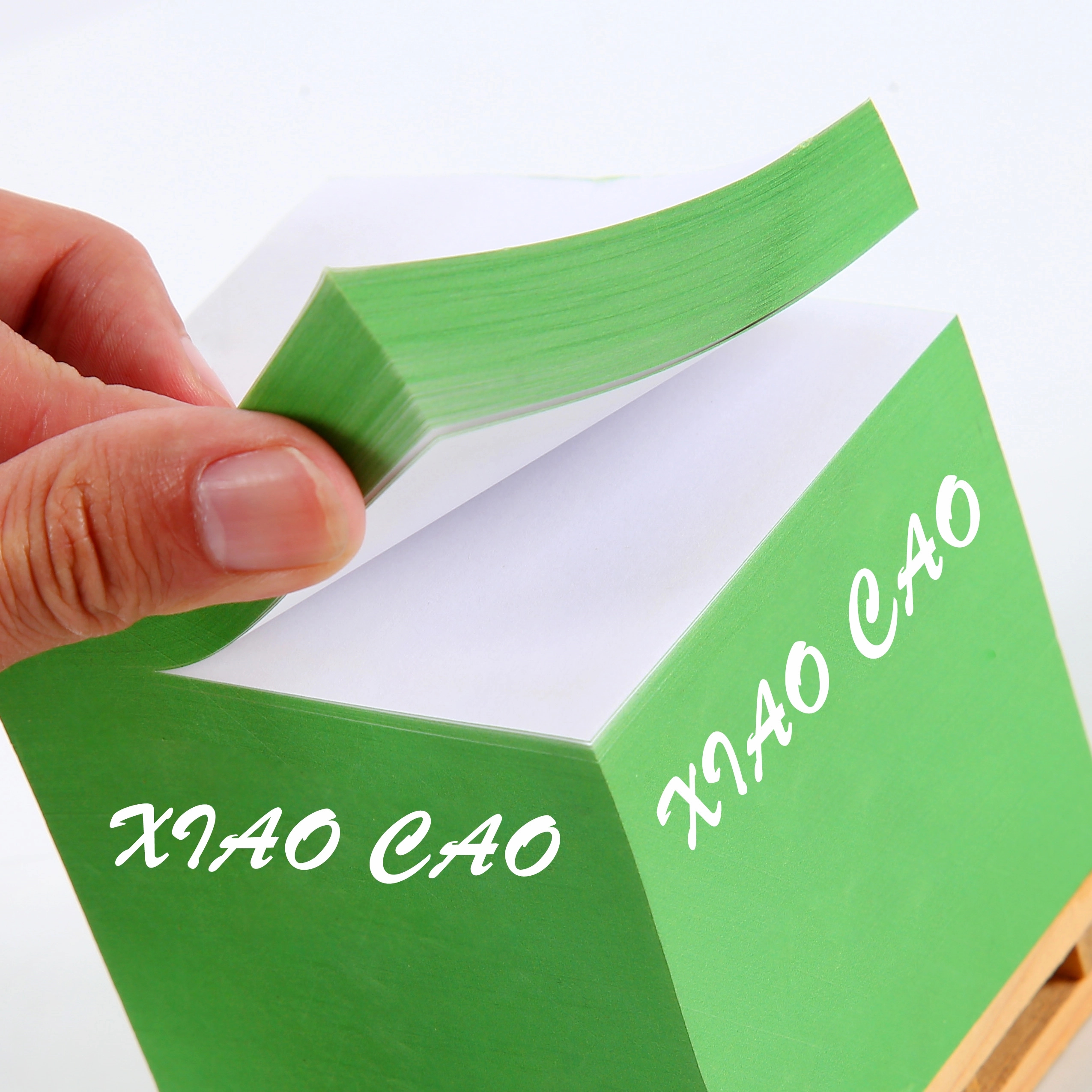 Memo Note Pad with Wood Pallet 4