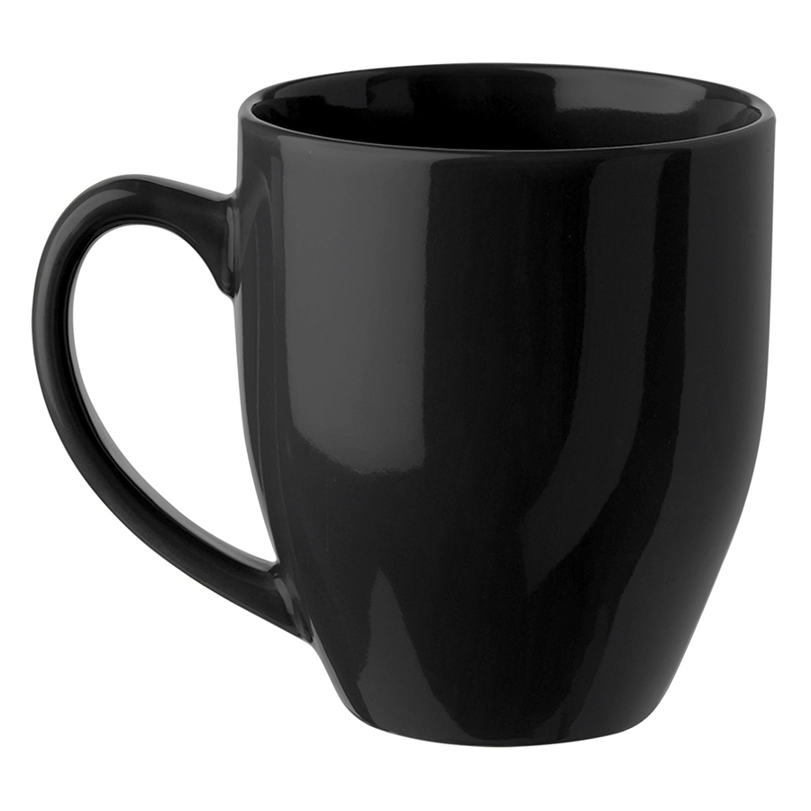 Glossy Bistro Style Ceramic Mug, 16 oz. 2