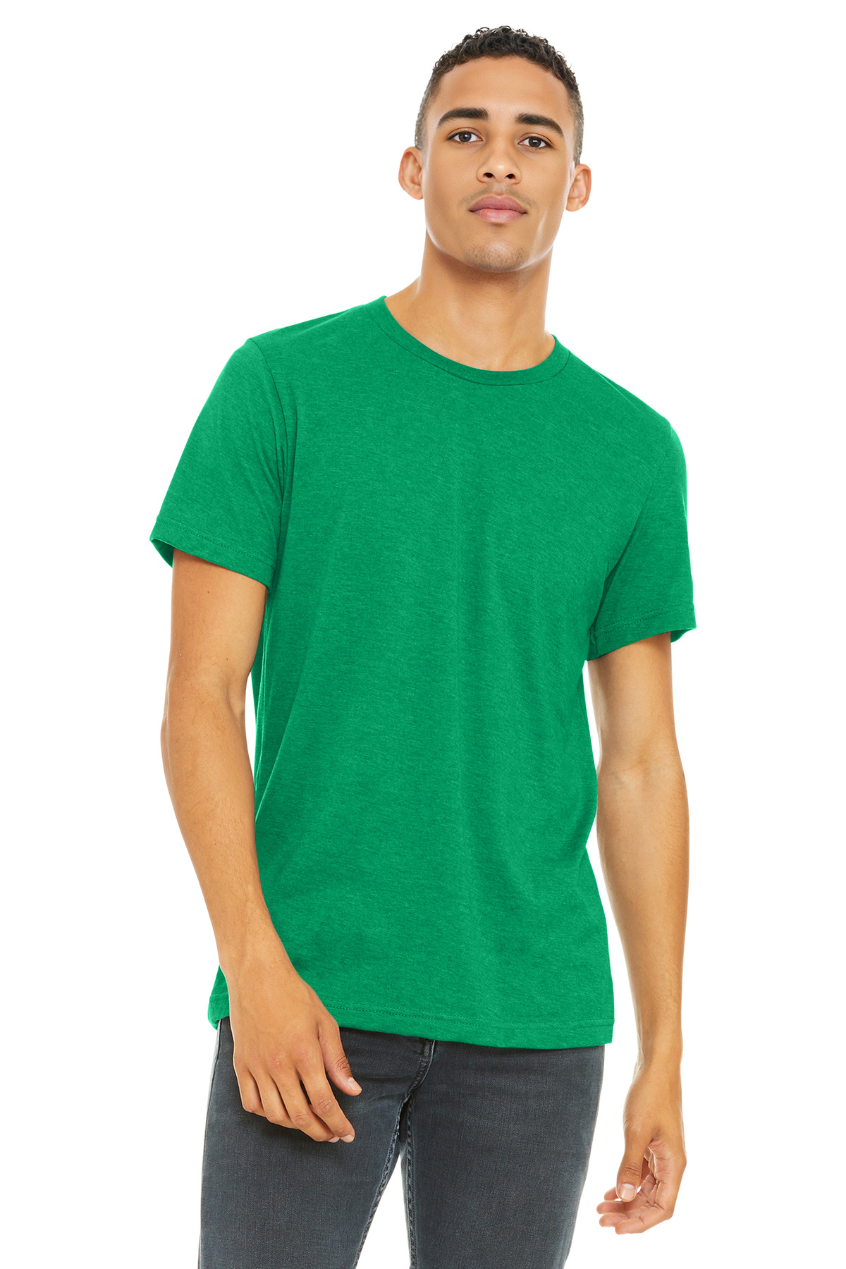 BELLA+CANVAS Unisex Heather CVC Short Sleeve Tee. BC3001CVC 79