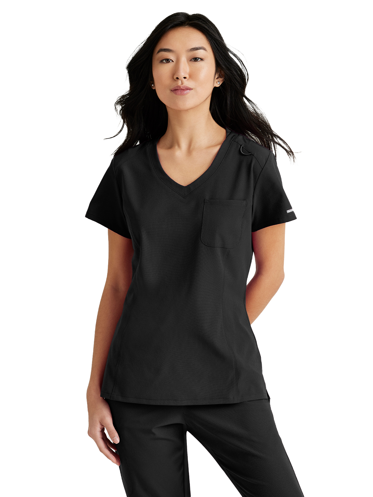 Skechers - Women's One-Pocket V-Neck Dignity Tuck-In Scrub Top 18