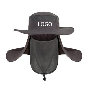 Wide Brim Sun Hat for Men's Mountaineering Fishing 10