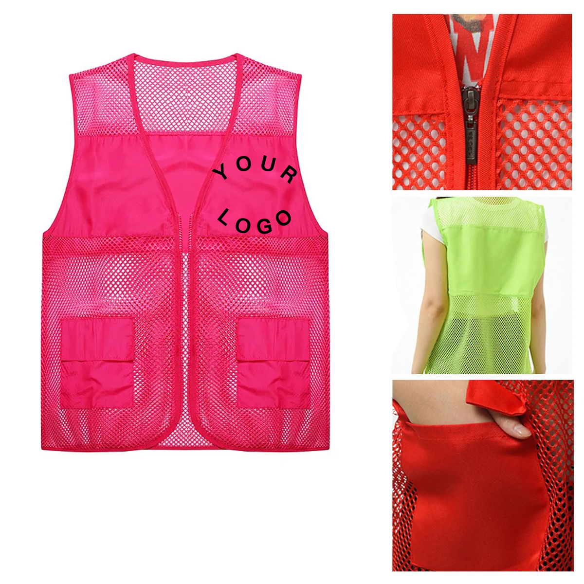 Lightweight Volunteer Vest For Team Events 5
