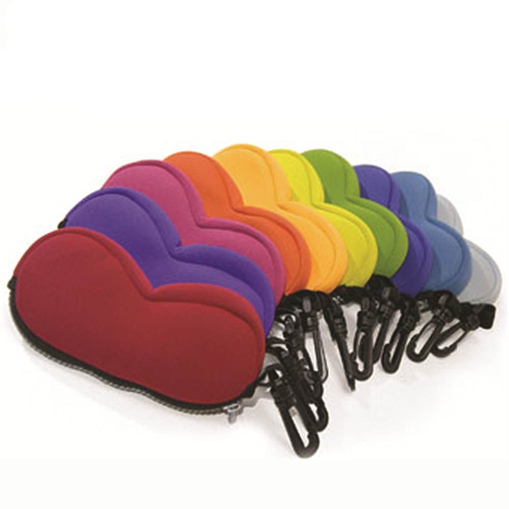 Neoprene Eye Glasses Case Holder With Clip 6