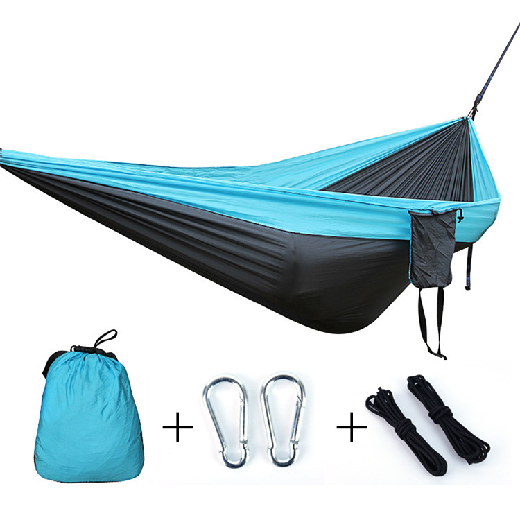 Camp Packable Nylon Hammock With Rope 2