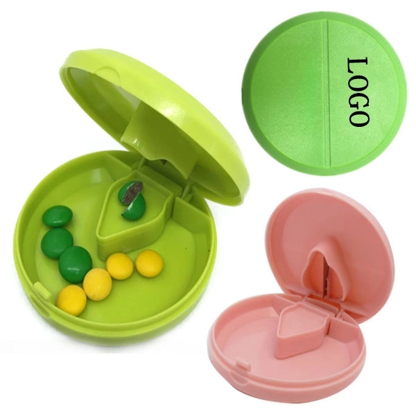 Round Pill Box With Cutter 3