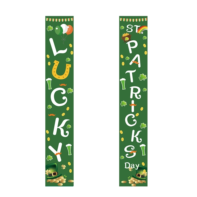 Happy St Patricks Day and Lucky Banner Decor for Home 7
